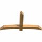 Ekena Millwork Bellingham Rough Sawn Timber Gable Bracket, Western Red Cedar, 72"W x 39"H x 6"D x 6"F, 13/12 Pitch GBW072X39X0606BEL00RWR - alternate 2